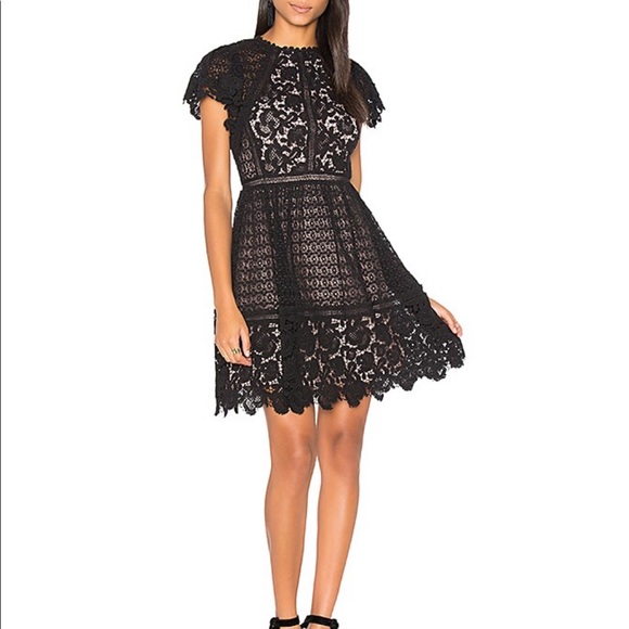 Rebecca Taylor Black Lace Dress - Picture 10 of 16